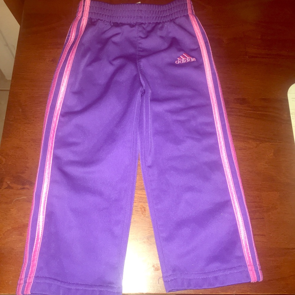 Baby girls size 18 months adidas pants